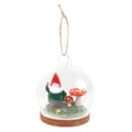 Miniatyrbillede 2 af 3: Something Different Glass Gnome Hanging Decoration