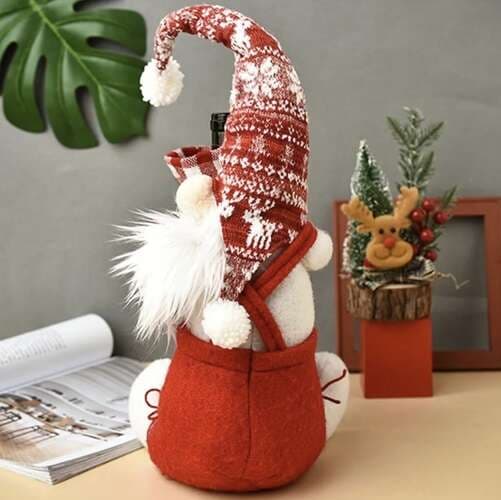 Jultomte med flaskpåse Ruhhy 22508