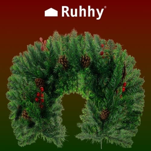 Juletræskrans 1m Ruhhy 22327
