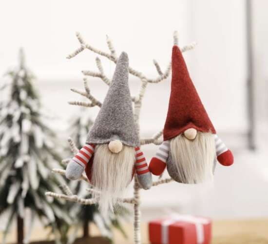 Stående nisse - sæt med 2 stk. S17238
