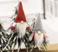 Miniatyrbillede 7 af 10: Stående nisse - sæt med 2 stk. S17238