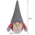 Miniatyrbillede 9 af 10: Stående nisse - sæt med 2 stk. S17238