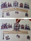 Miniatyrbild 9 av 11: Hollybrook Julby 160 cm Långt bysceneri med Anpassningsbar Layout