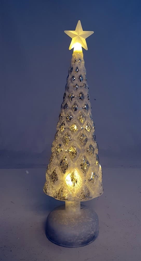 Gran Glas LED-belysning 35 cm