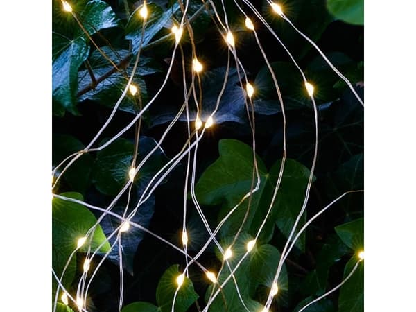 Sirius Knirke - 350 LED - Klar/Sølv