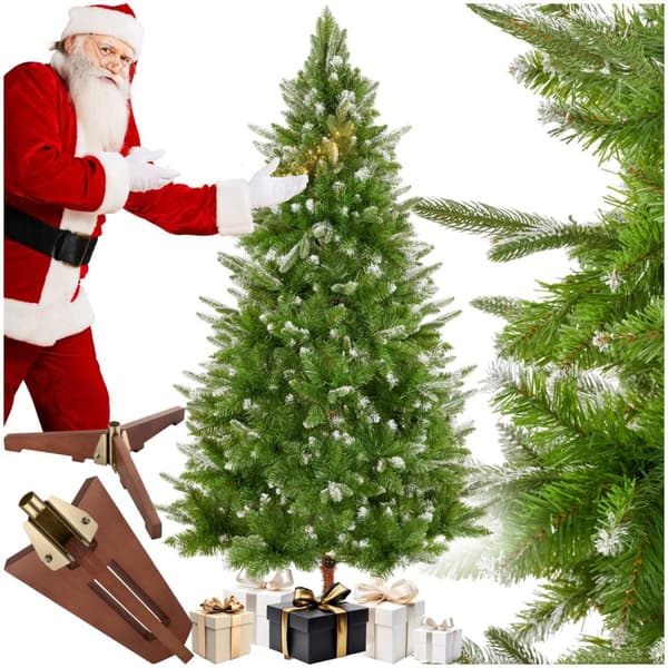 Julgran konstgjord Blitzen, 180 cm, sprutgjutna granbarr - grön