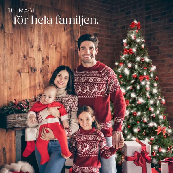Julgran Prancer, konstgjord med verklighetstrogna granbarr - 210 cm