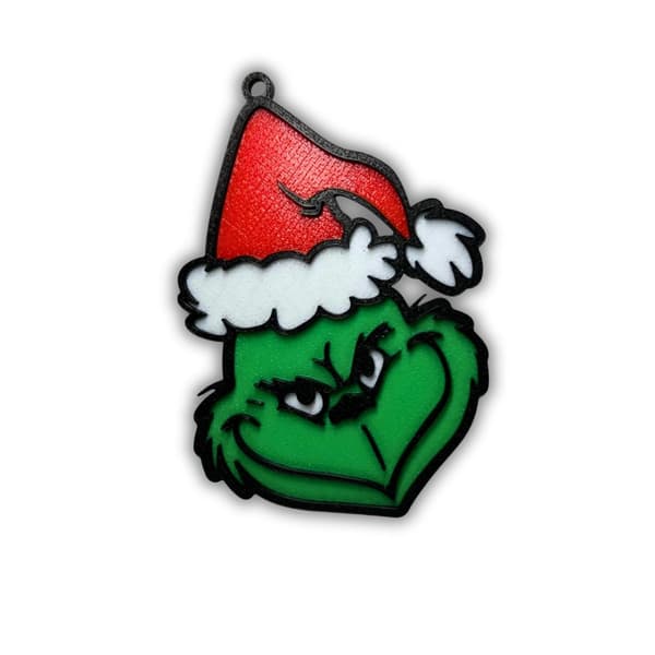 2x Grinch joulukoristetta