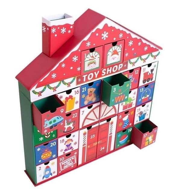 Återanvändbar Adventskalendrar Fylld m Bilar MindGame Squishy Pop-it mm