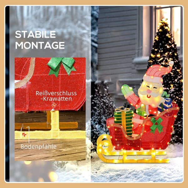 Juldekoration, 246er LED, Flerfärgad
