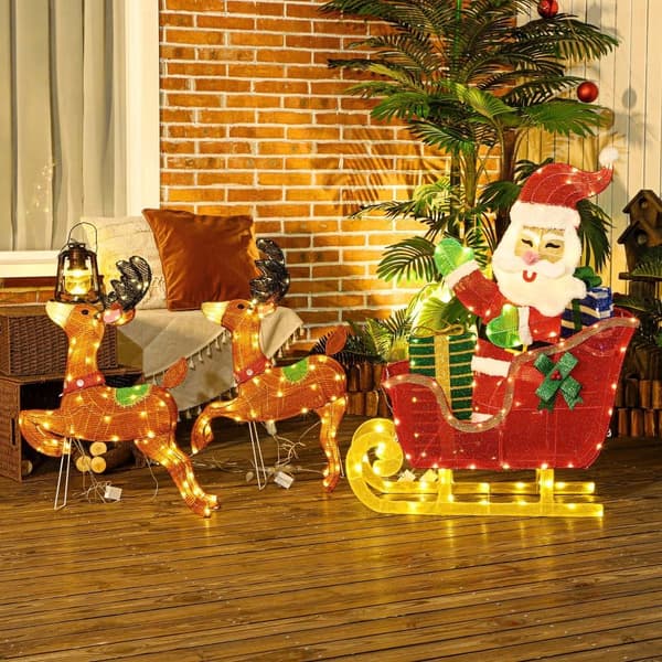 Juldekoration, 246er LED, Flerfärgad