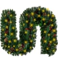 Miniatyrbild 3 av 11: Formbar Julgirlang med LED-ljus 270cm