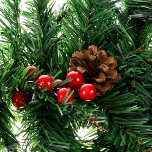 Formbar Julgirlang med LED-ljus 270cm