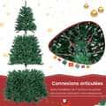 Miniatyrbillede 3 af 8: Kunstig juletræ, 270x140x70 cm, Grøn