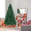 Miniatyrbillede 1 af 8: Kunstig juletræ, 270x140x70 cm, Grøn