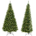 Miniatyrbillede 6 af 8: Kunstig juletræ, 240x112x60 cm, Grøn
