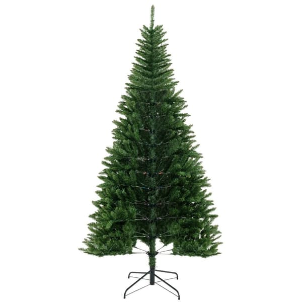 Kunstig juletræ, 240x112x60 cm, Grøn