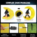 Miniatyrbild 6 av 8: Halloween Dekoration, 130x60x155 cm, Gul