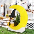Miniatyrbild 8 av 8: Halloween Dekoration, 130x60x155 cm, Gul