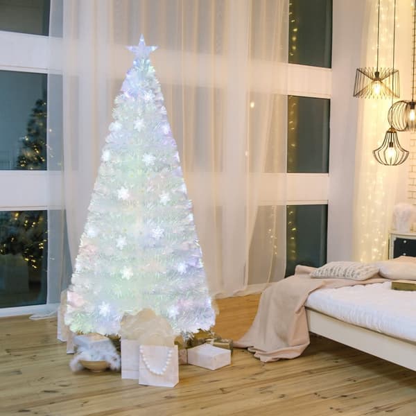 Julgran, 180x79x40 cm, Vit