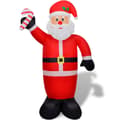 Miniatyrbild 1 av 4: vidaXL Uppblåsbar jultomte 240 cm