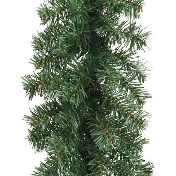 vidaXL Julkrans med LED-lampor 10 m