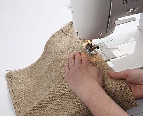 Hessian Jute Tyg - Bredd: 160 cm - 5 meter