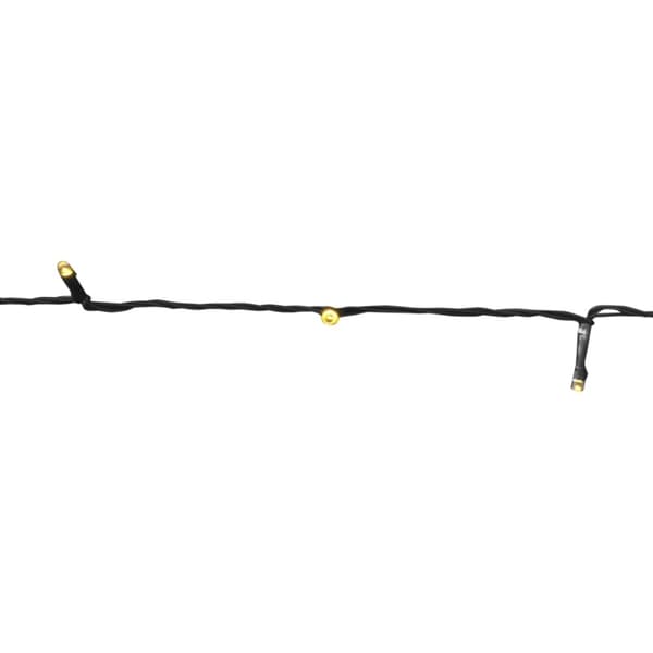 vidaXL Soldrevet LED-lyslenke 2 stk varm hvit