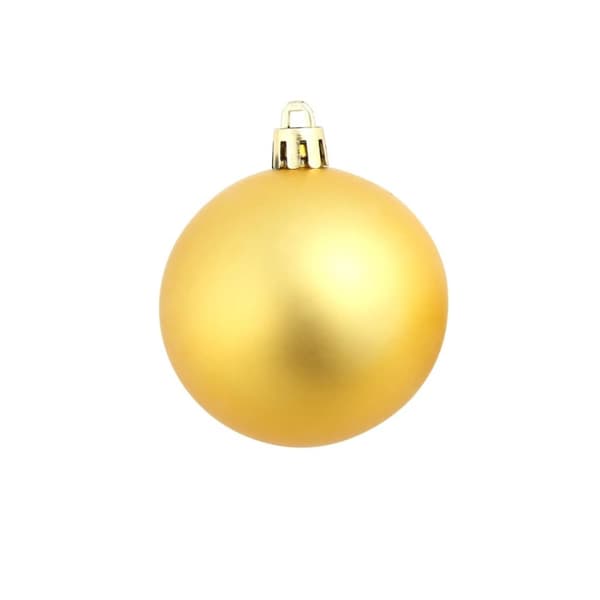 vidaXL Julgranskulor 100 delar set 3/4/6 cm guld