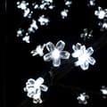 Pikkukuva 7 / 11: vidaXL Joulukuusi 2 000 kylmän valkoista LED-valoa kirsikankukka 500cm