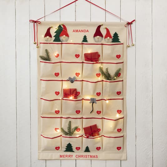 Tygförvaring med 24 Fickor - Natur - 93x60 cm