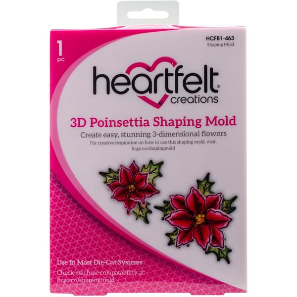 Shaping Mold 3D - Poinsettia - Heartfelt Creations