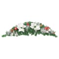 Miniatyrbillede 3 af 6: vidaXL julebue med LED-lys grøn 90 cm PVC