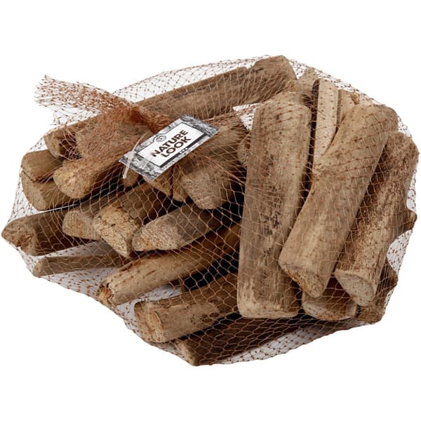 Trämix - L: 6-14 cm - Tjocklek 15 mm - 610 g