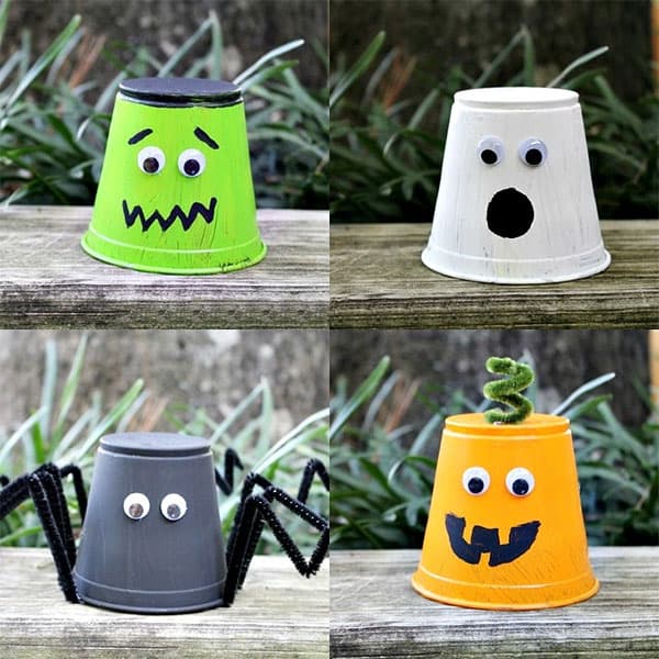 Stort Halloweenset - För festen eller till skolan