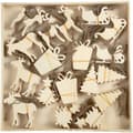 Miniatyrbild 4 av 4: Julhängen - stl. 7-9 cm - Tjocklek 4 mm - Plywood - 90 st