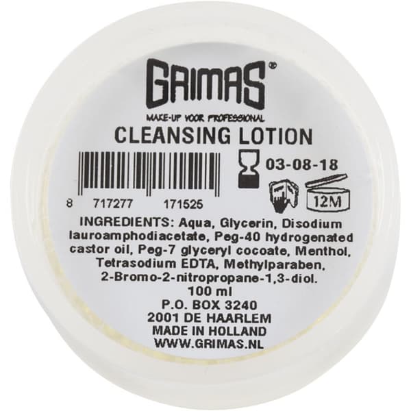 Grimas rengöringslotion för ansiktsfärg - 100 ml