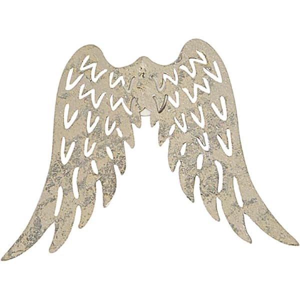 Änglavinge i metall - 7.5 cm - 30 st