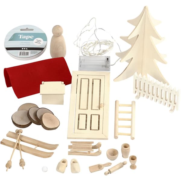 Tomtenissens Dörr - DIY Julpyssel - 1 set