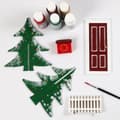 Miniatyrbild 5 av 6: Tomtenissens Dörr - DIY Julpyssel - 1 set