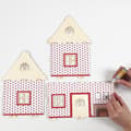 Miniatyrbild 4 av 6: Jultomtens Hus - DIY Kit - Höjd 24 cm