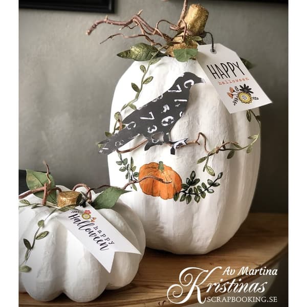 Pappfigur Halloween - Pumpa - 33x19 cm