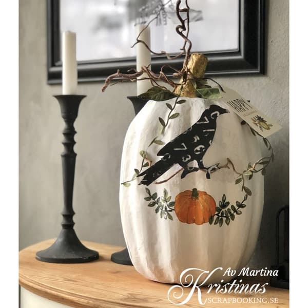 Pappfigur Halloween - Pumpa - 33x19 cm