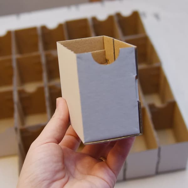 Prylhus/Advenskalender - Papp - 44,5 x 39 cm