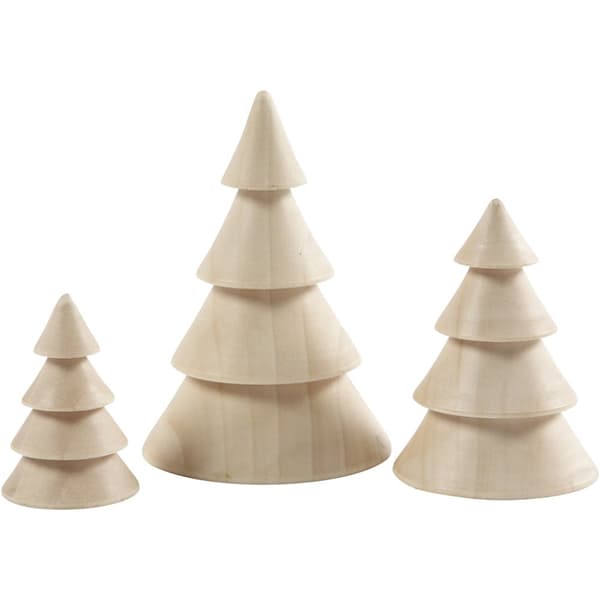 Julgranar - Höjd 5 + 7,5 + 10 cm - Kejsarträd - 3 st