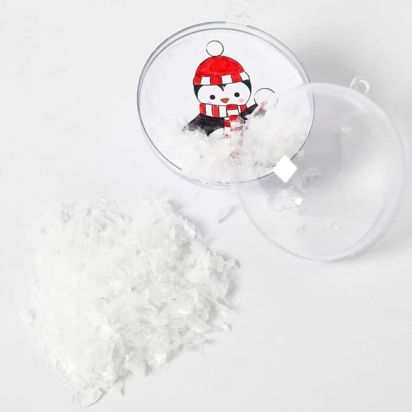 DIY Kit - Julkulor med dekoration inuti