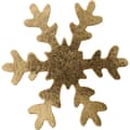 Miniatyrbild 4 av 4: Snöflingor - Dia. 3-10 cm - Guld - 16st