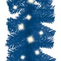 Miniatyrbild 4 av 7: vidaXL Julgirlang med LED-lampor 5 m blå