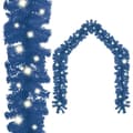 Miniatyrbild 1 av 7: vidaXL Julgirlang med LED-lampor 5 m blå