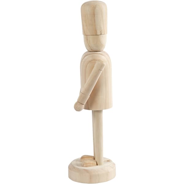 Trä Figur - Tennsoldat - 45 cm